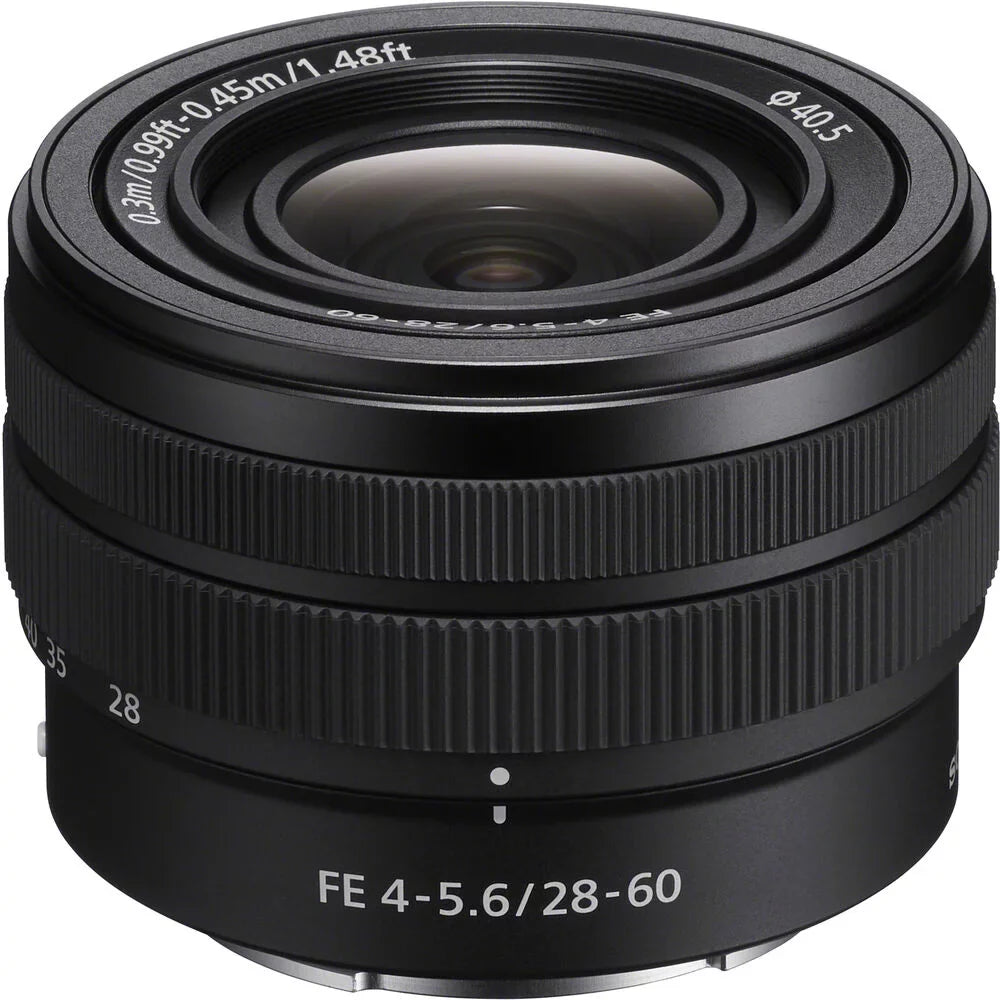 28-60mm KIT Lens Camera (Silver) Mirrorless Sony Lens+24mm a7C -LOADED G with f/2.8