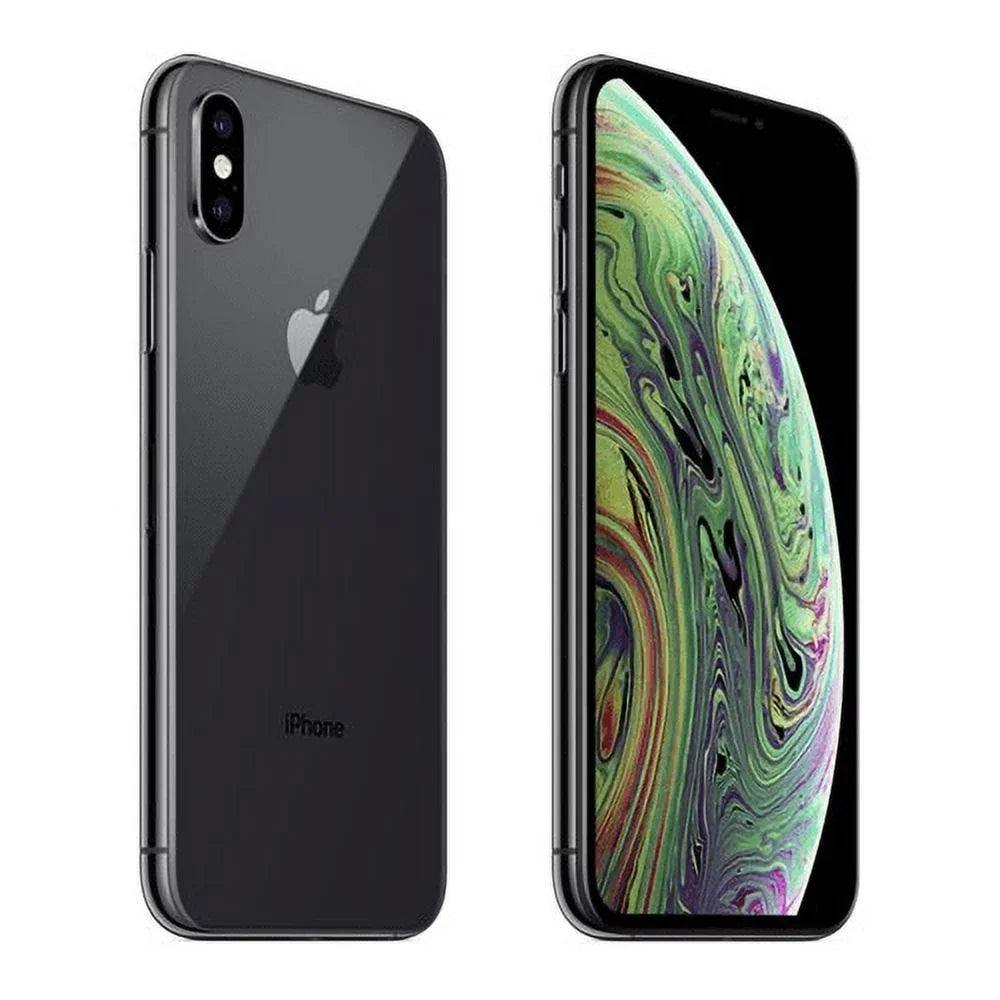 w/ Wireless (Refurbished) XS Apple Gray Space (Grade Restored 64GB Max A) (Fully Unlocked) iPhone A1921 Earbuds