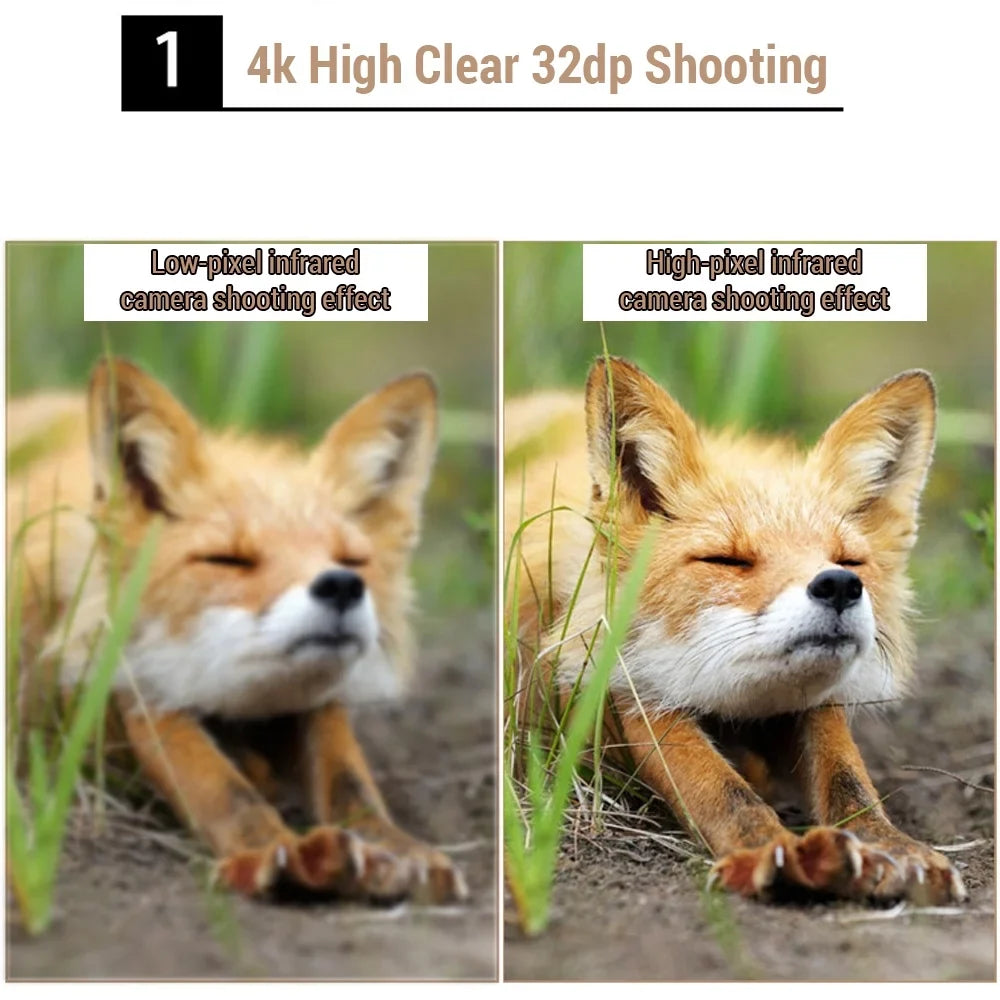 , Cameras for IP66 Camera, Trail Wildlife Trap, 4K Waterproof Photo