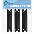 810-7440-F Bar, Porcelain 3-Pack Steel - Cover 3/4" Vaporizer 17 Grill Plate for Barbeque Flame Replacement Compatible Tent Shield Bar, Burner Heat Charmglow Parts Tamer, BBQ Flavorizer