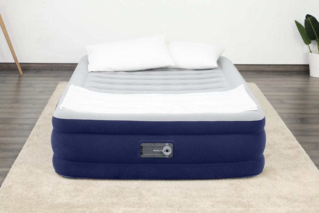 with 15" Full Bestway AC Air Pump, Coating Built-in Antimicrobial Tritech Mattress
