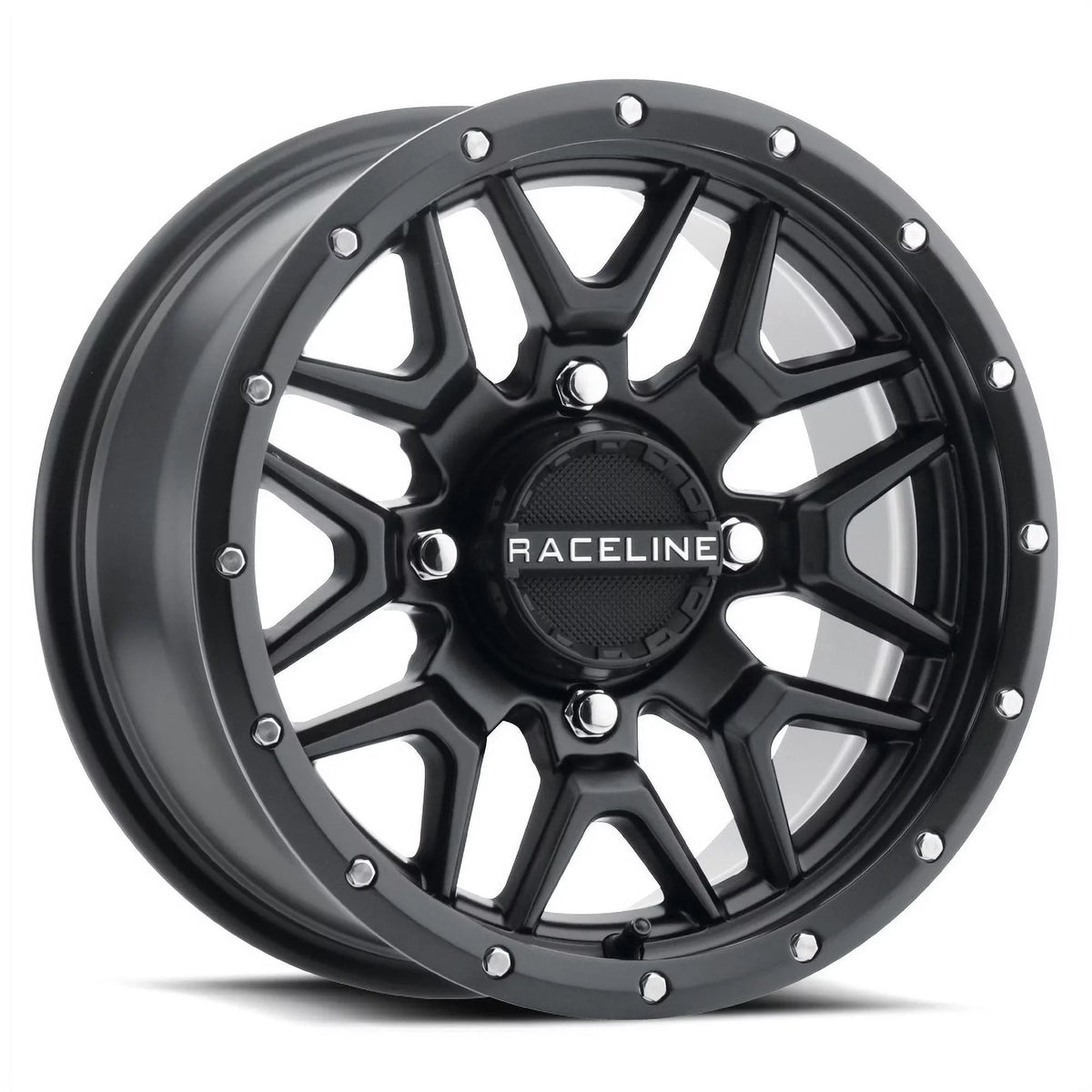 Krank Reptile Tires 27" Kawasaki Black Mule Pro Wheels 14" Raceline FXT