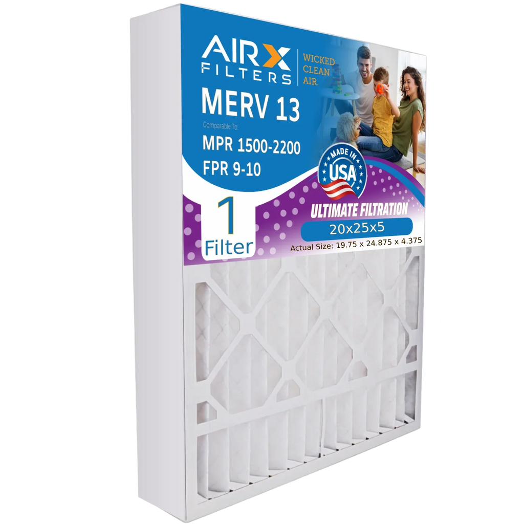 with to Filter FC100A1037 2200 Comparable AIRX FILTERS 20x25x5 by 9 Premium FPR 13 Compatible AIR. Furnace Filter WICKED MPR MERV USA 1500 20x25x5 1 Filter Air Honeywell Single CLEAN - Made &