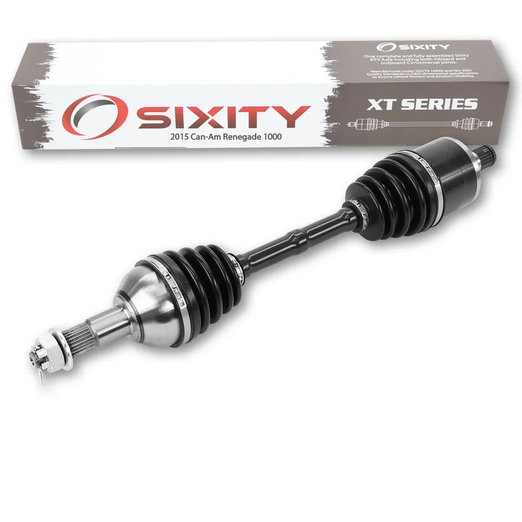 1000 Sixity Axle Rear XXC - compatible XT 4X4 EFI-STD Left with Can-Am Renegade 2015