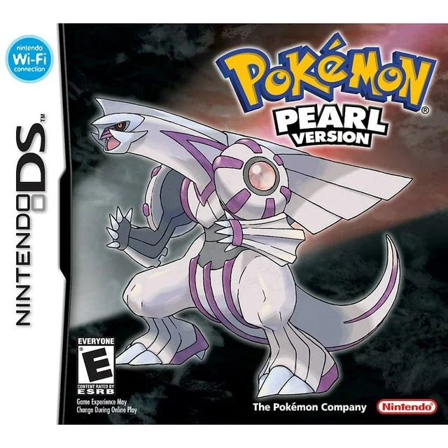 Nintendo Pearl Pokemon Version DS Role-Playing Game Video