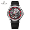 Mechanical for Mens Watch Fashion Waterproof Watch JV7011A1 Watch Skeleton JUVET Automatic Men