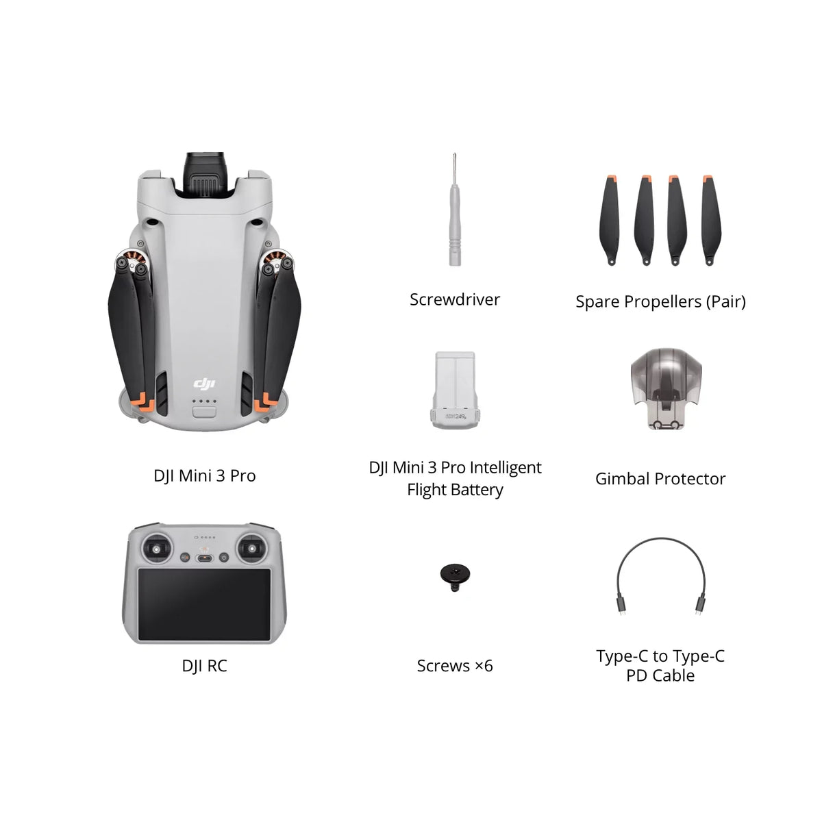 Controller 34min Sensing, + Deco Backpack + Bundle 48MP Obstacle Screen), w/ Pro Drone DJI Tri-Directional Mini Photo, 4K/60fps 3 Video, Quadcopter Smart (With Time, Camera Gear Accessories Flight RC