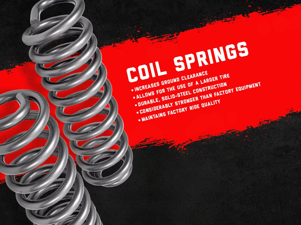 F150 Rough Springs Kit Suspension / | 9265 (fits) Coil 4WD | Bronco 1980-1996 1.5" Leveling Country