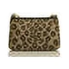 Brahmin Multi Shoulder Leopard/Black/Gold Mod Purse Tybee Lorelei Petite