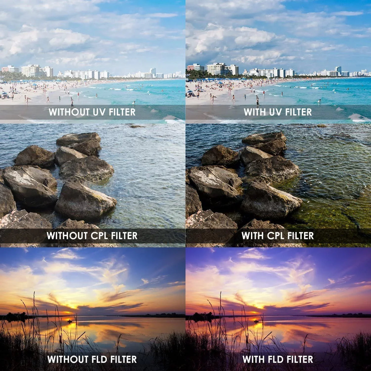 for Panasonic FLD UV 52mm OIS Lens Filter Aspherical f/3.5-5.6 MEGA CPL 14-45mm 3PC Kit