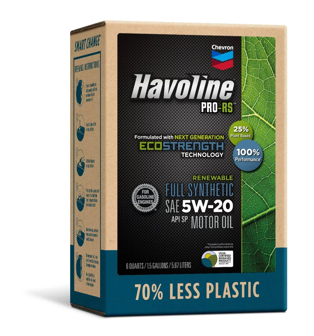 6Q Synthetic Change Oil Havoline 5W-20, Renewable Smart Motor PRO-RS Box