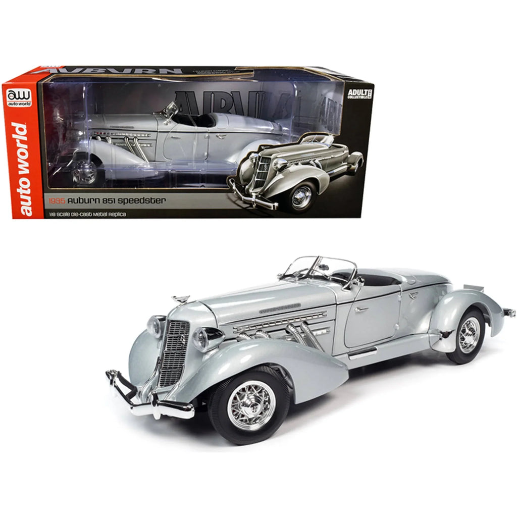 Haze Auto Car World Diecast 1/18 Speedster 851 Auburn 1935 by Gray Model