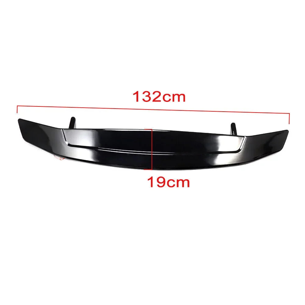 Spoiler Brake Honda Trunk Glossy Light For Civic 2016-2021 Sedan Wing Lip Black