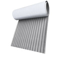 35" Boat Self-Adhesive Teak Non-Skid Mats/Decking Deck Foam Decking Sheet/Carpet Sea for Marine 94"x Faux Flooring RV Fits Pad Boat EVA Yacht HJDECK