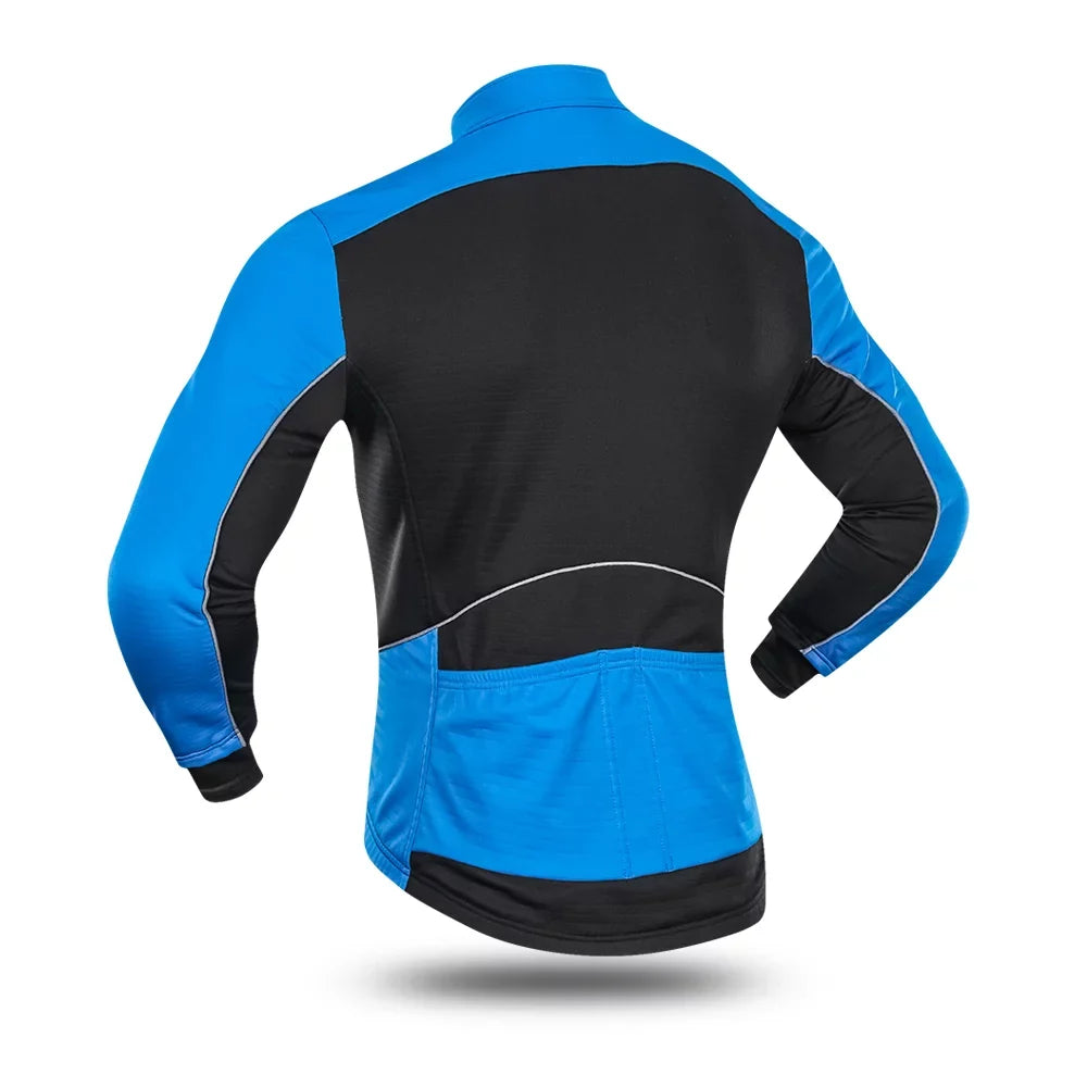 and Thermal Jacket, Men's Running. Bicycle Cycling Windproof for Coat Lixada Fleece Polar