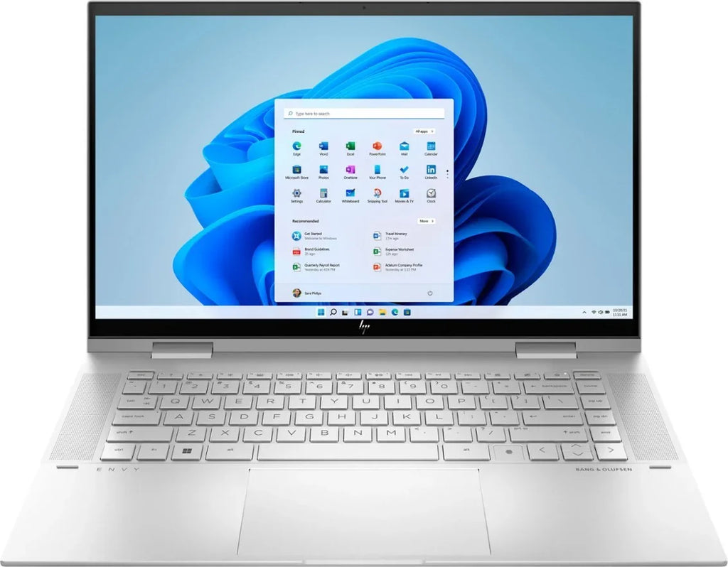 Newest Laptop,12th Home,Silver reader,Backlit HP 2-in-1 Envy RAM, 11 X360 Windows 2023 i7-1260P,32GB Iris SSD, Core Intel Graphics,Fingerprint Touchscreen Xe 1TB 15.6" Generation Intel
