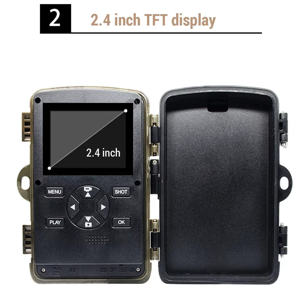 , Cameras for IP66 Camera, Trail Wildlife Trap, 4K Waterproof Photo