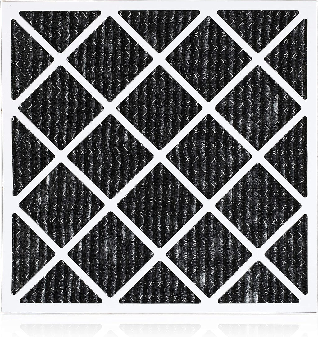 with AC Activated Pleated MERV Odor 8 Furnace Filters Air Filterbuy Eliminator Carbon 20x23x1 (3-Pack) HVAC