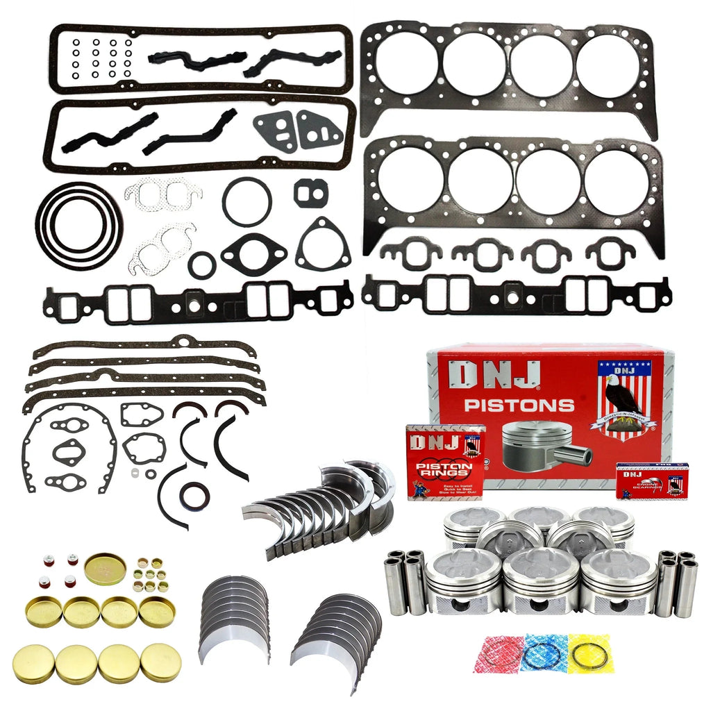Carlo Trucks Fits Series Cutlass GMC Chevrolet Impala & Pontiac Cars Corvette EK3101 16V - V8 Bel Kit Engine Monte Air 5.7L Buick Oldsmobile G- K Camaro OHV 1968-1980 Rebuild C- Malibu DNJ
