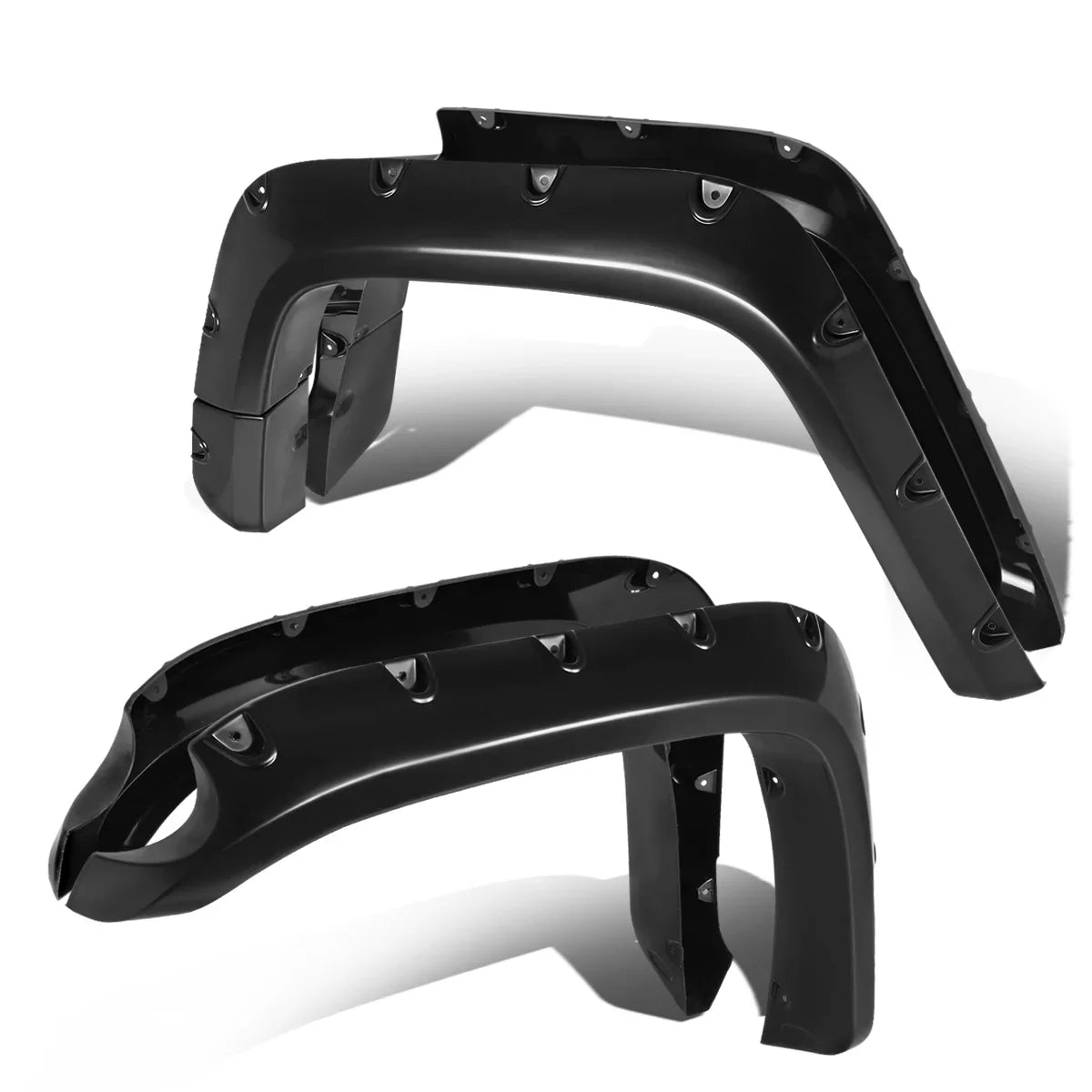 Cruiser 4 Fender 2007-2014 For Riveted Texture) Pocket FJ Style (Glossy Flares Pieces - Bump