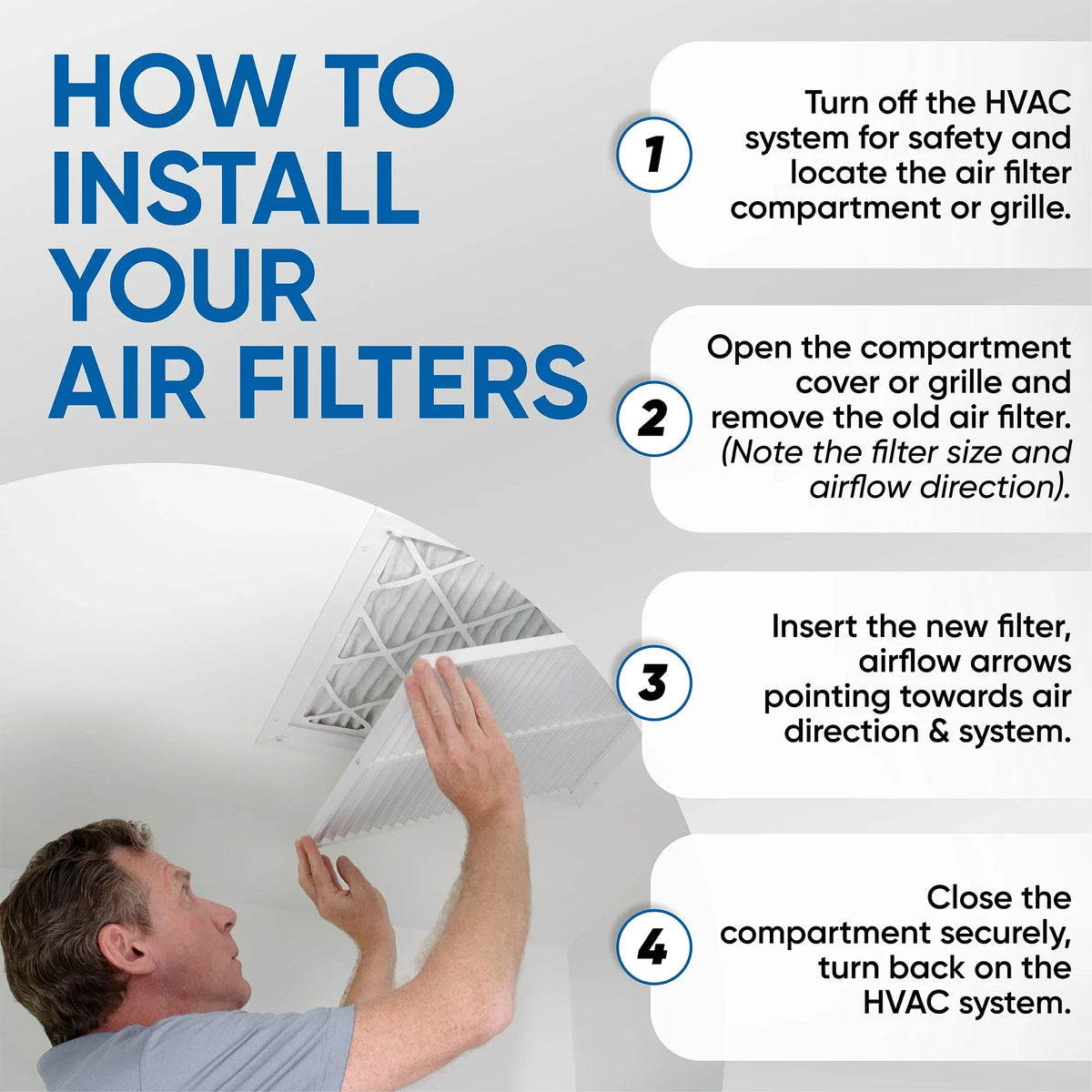 AC Filters for Bryant 23-5/16 Industries. Pack MERV filters x Glasfloss Pleated ( Payne, Replacement Carrier, & 21-1/2 1 ) 8 by Furnace Air x 10