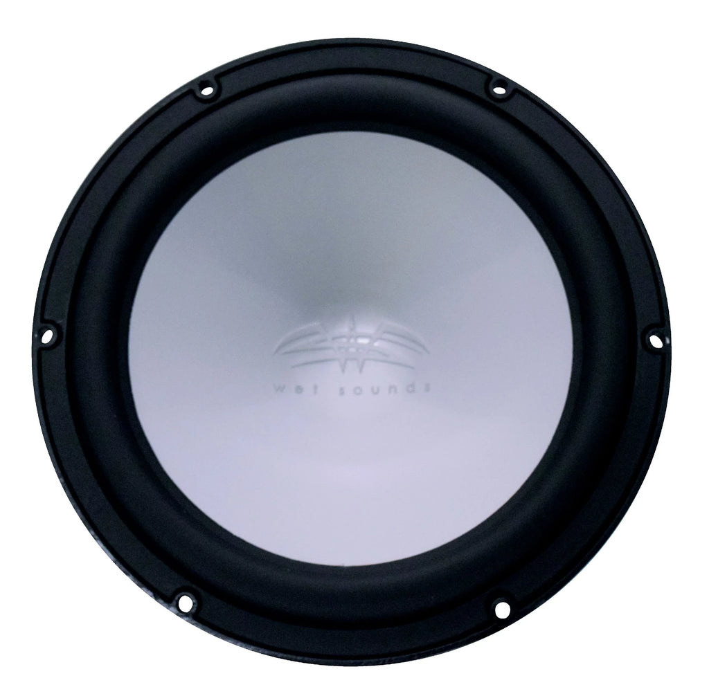 Closed High Wet - with Revo LED S4-B Grill Face REVO10 Sounds Black 10" Power & Sub Subwoofer Grill SW Black Ring &