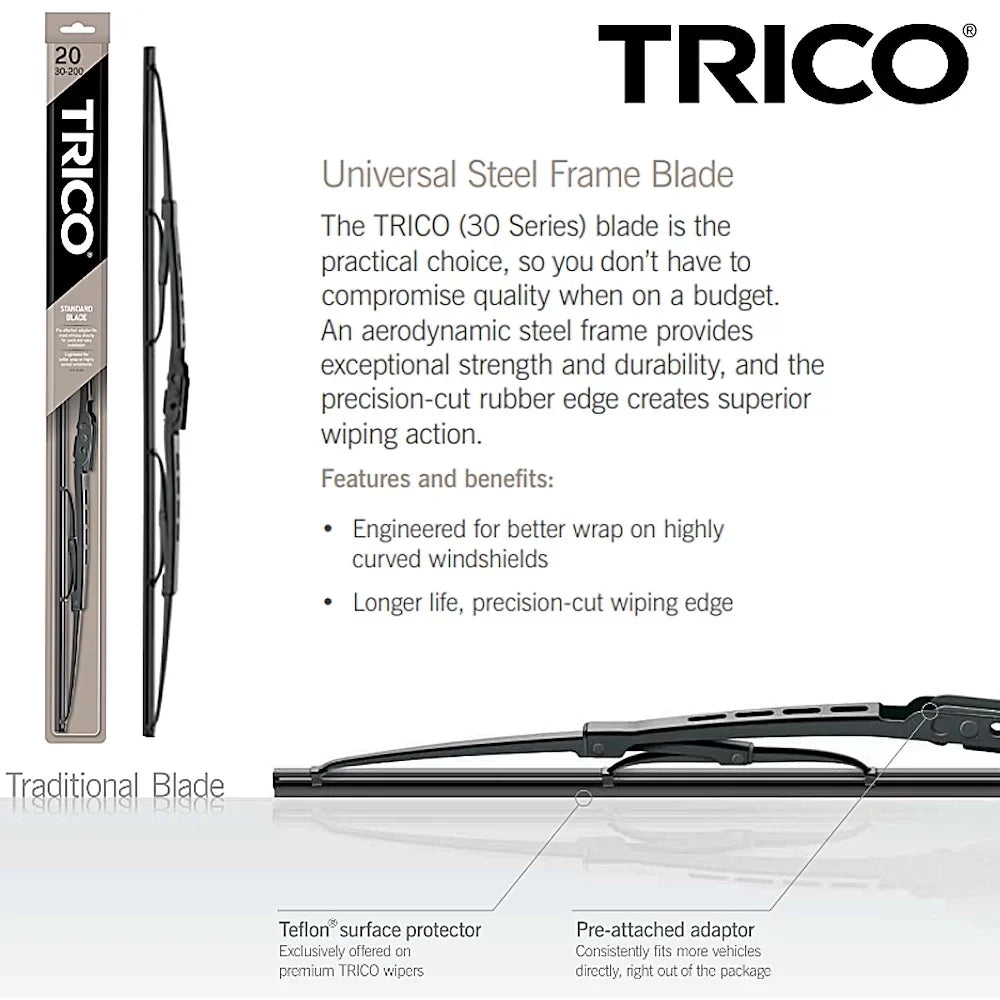 Wiper (Set 2018 Highlander 3) Wiper w/Rear Toyota Blades of
