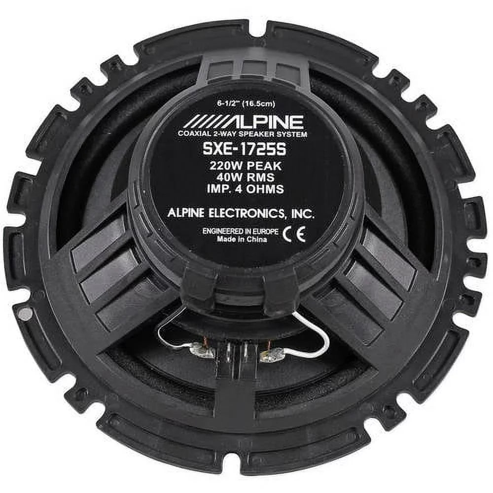 Coaxial 6.5" 220W Speakers Alpine 2-Way