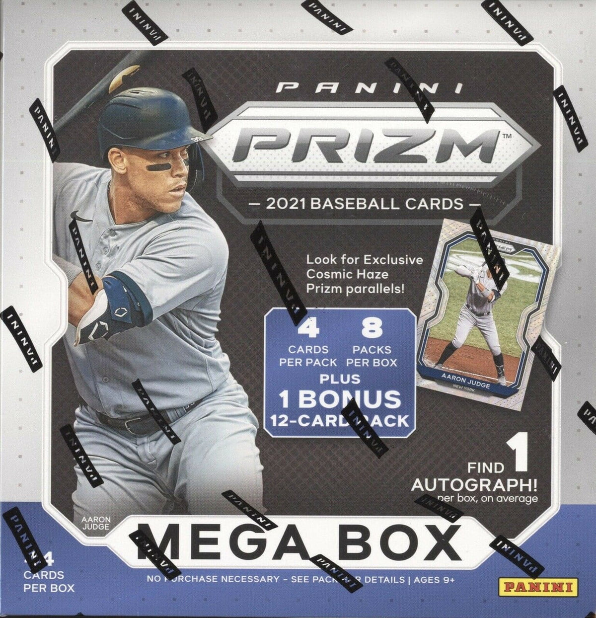 PRIZM - CARDS PANINI BOX MEGA AUTO PER 1 2021 BOX MLB BASEBALL
