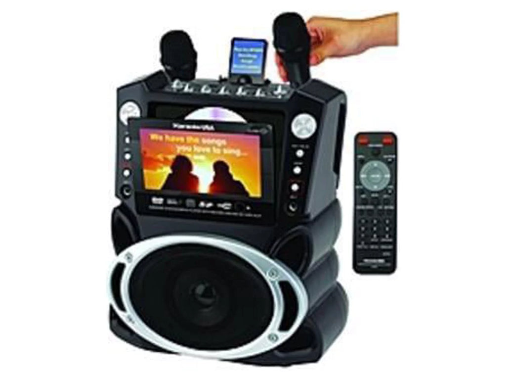 7" Emerson DVD /CD+G/ with System Portable LCD MP3+G Karaoke