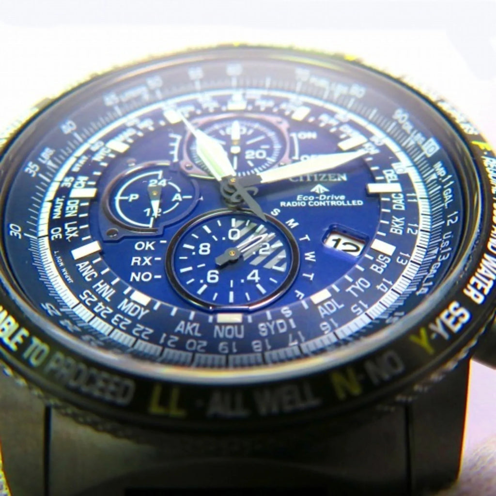 (Good) Men's AT8195-85L Pre-Owned Direct Watch Citizen Flight Promaster
