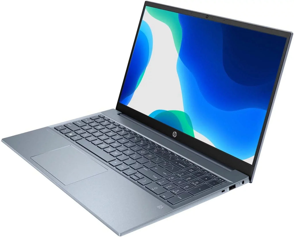 Gen Home, 16GB Wi-Fi 15.6" i7-1255U, Bluetooth, Backlit Laptop, 512GB HP 6, Pavilion PCIe RAM, 12th DDR4 Core SSD, (Refurbished) Keyboard, Windows Intel HDMI, Restored HD 11 Touchscreen, Full Blue