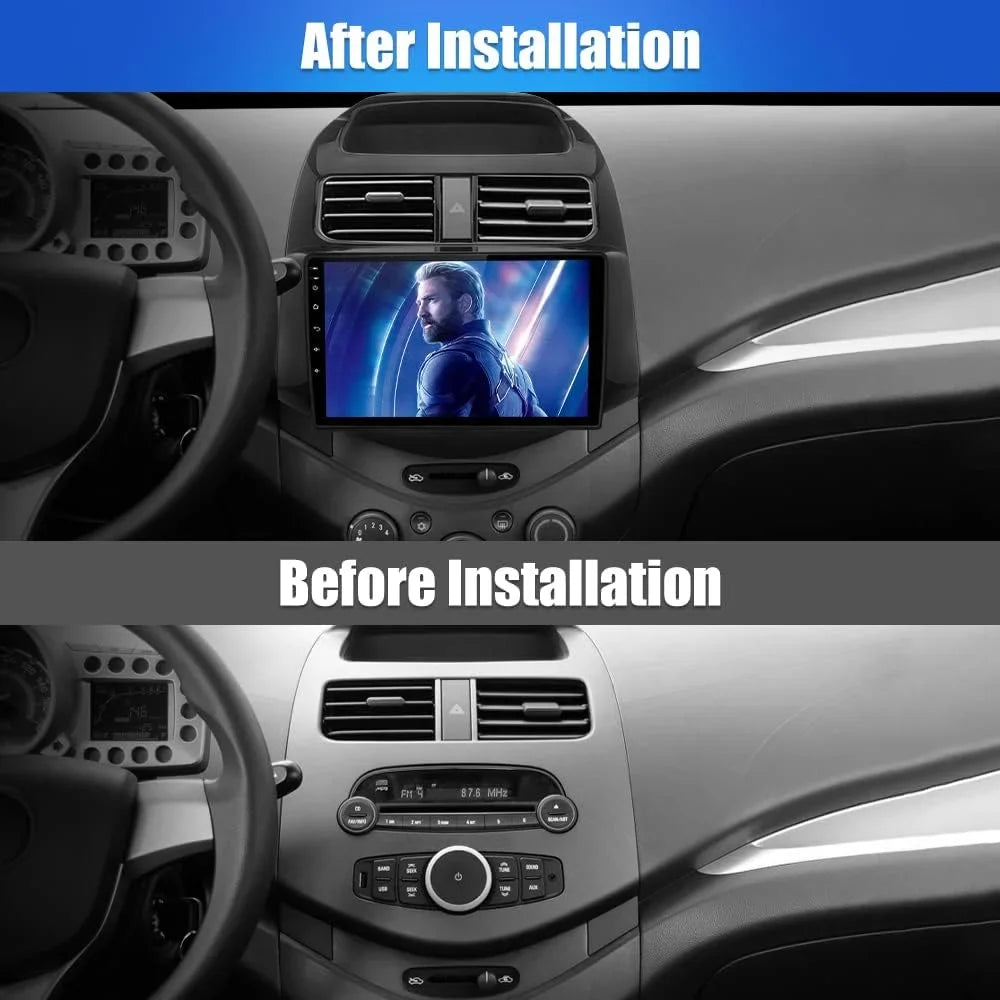 Android Auto 2015 2014 Car Radio inch carplay with Chevy 9 Stereo Apple Spark Wireless 2013 2G+32G for