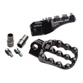 Six 300 Sherco SEF-R Kit 2017 Black Fastway Motorcycle Pegs Foot Evo With Days Compatible Air