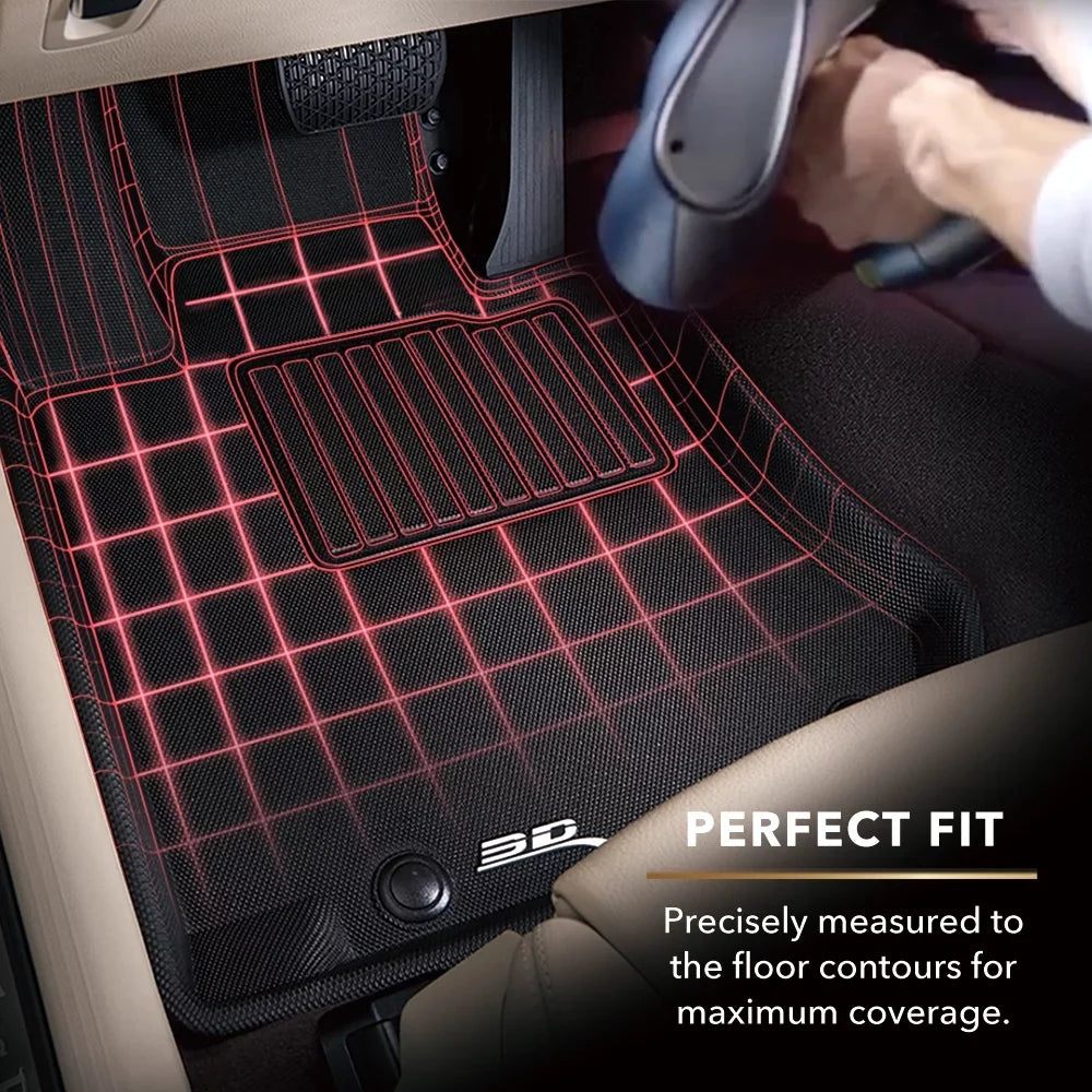 Full with - Mat CX-9 Floor 3D (BLACK) MAZDA 2007-2015 MAXpider compatible KAGU Set