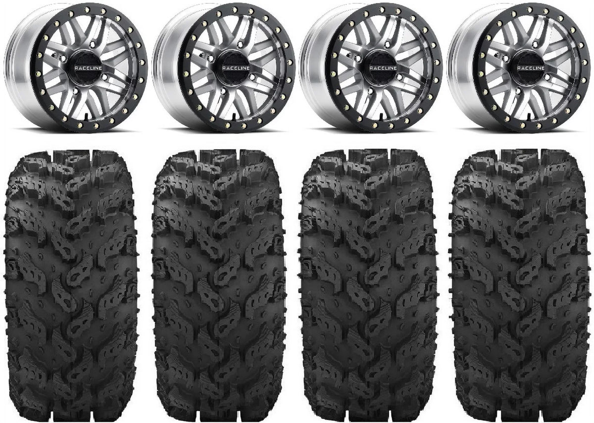 Mh Reptile 14" Kawasaki Tires Pro 30" Ryno FXT Raceline Wheels Mule Bdlk