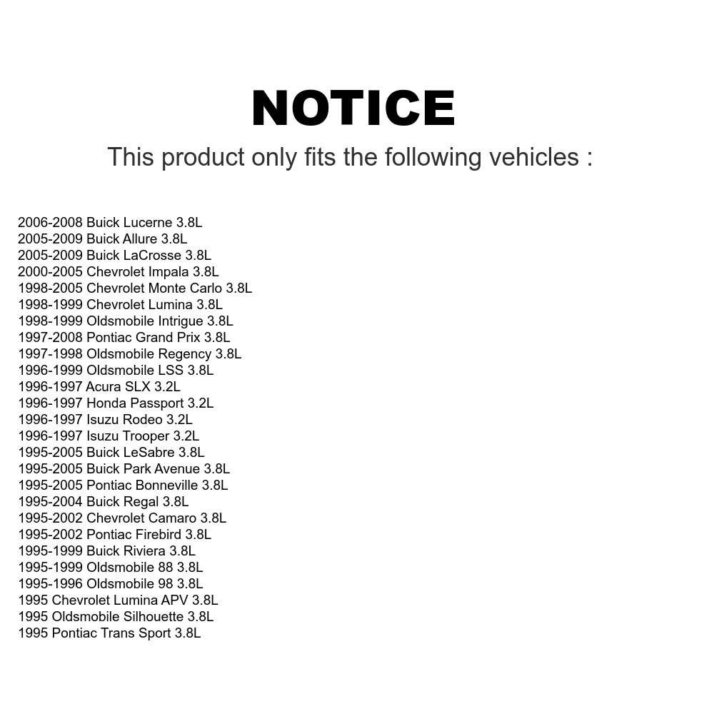 Carlo 88 Lucerne Engine Mpulse Impala LaCrosse Sensor Camaro For Camshaft Buick Regal Firebird SEN-2CAM0107 Avenue Monte Park Bonneville Chevrolet Pontiac Lumina Position Prix Oldsmobile LeSabre Grand