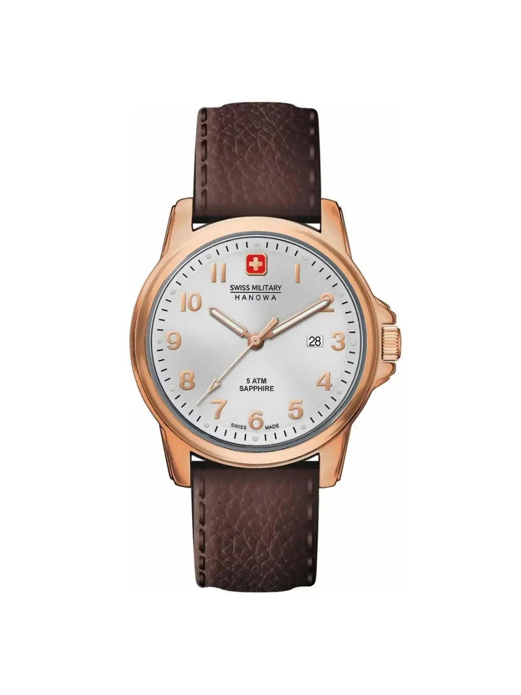 Soldier Hanowa Watch 06-4141.2.09.001 Men Dial Prime Silver Steel Swiss Military