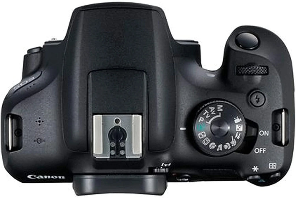 18-55mm with DSLR Zoom Lens 20pc f/3.5-5.6 EOS Tripod, 128GB Card, Canon 2000D Bundle More Camera and + Flash,