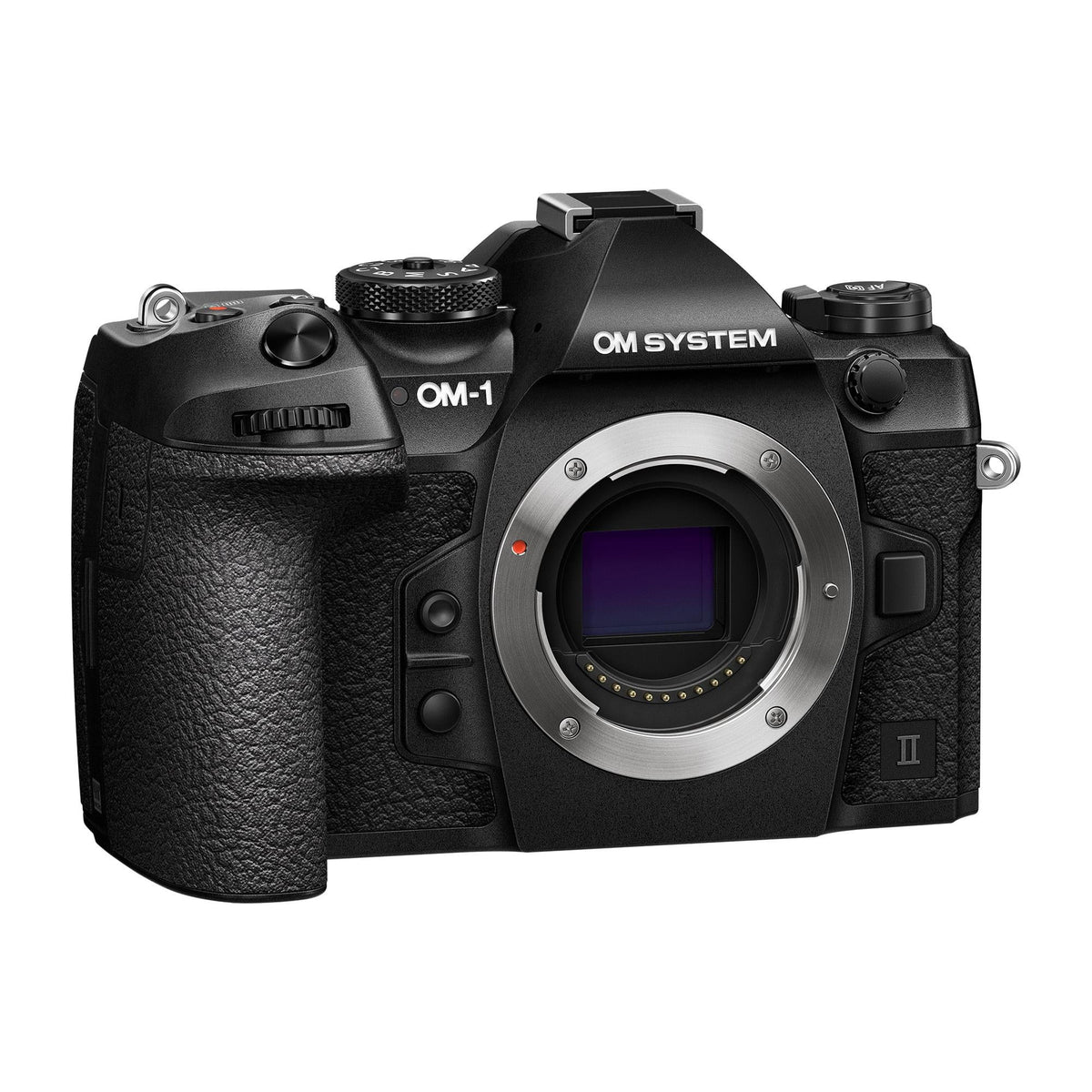 II SYSTEM Black OM-1 Olympus Body Mark Mirrorless 20.4 Camera Megapixel Only, OM