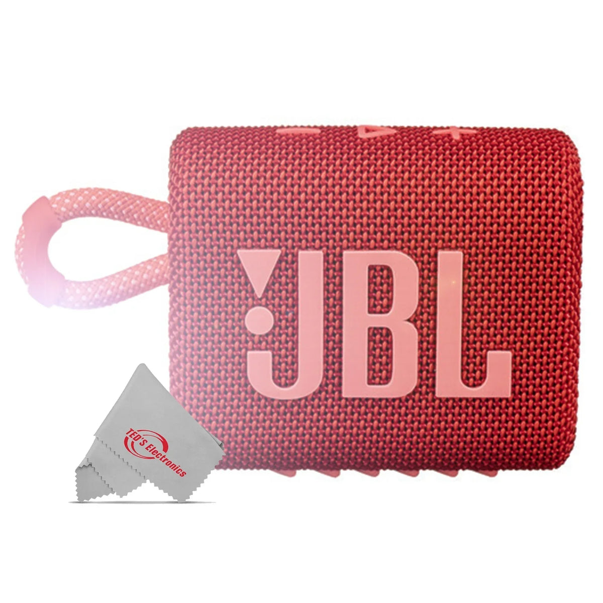 Go Red Bluetooth Portable 3 Speaker JBL Waterproof