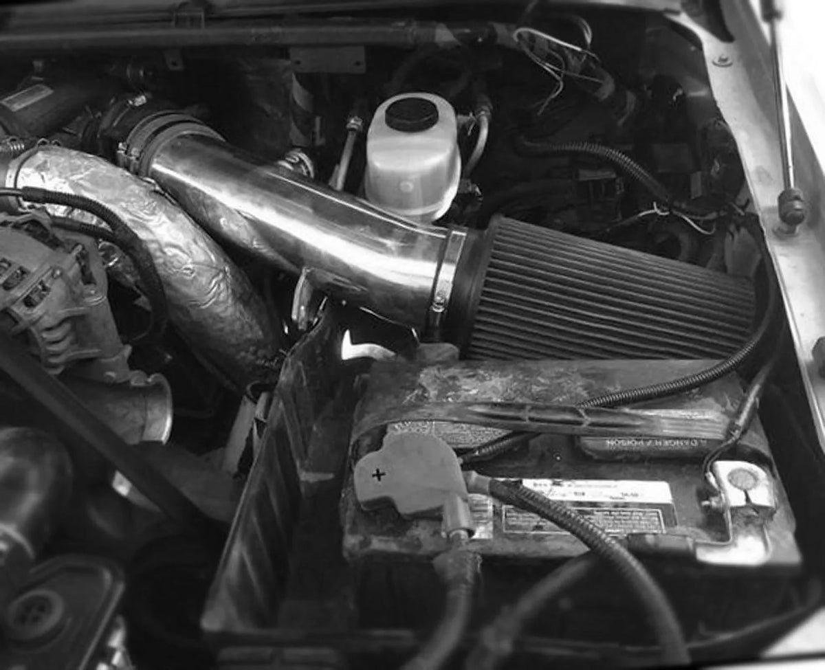 Duty 2002 Engine OHV 2001 V8 Turbocharged 2000 Filter 7.3 F-250 F-350 Intake Air Kit Ford Diesel Excursion Super 7.3L (BLUE) + 1999 2003