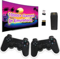 for High with Console,Built Emulators,Plug Game Classic in 4K Output Play 2.4G Stick TV Wireless Dual Wireless Controllers 10000+ Games,9 HD Retro Video Definition and Game