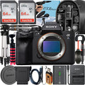 Tripod Card Memory + Backpack Mirrorless III 2 Camera Sony Pack + + Accessory + a7S 64GB ZeeTech Bundle