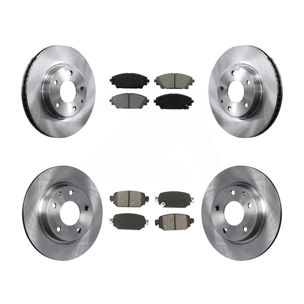 Auto Kit Semi-Metallic Rotors Disc Pads Transit Brake CX-3 Rear K8S-103128 2019-2021 FWD And - Front For Mazda