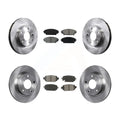 Auto Kit Semi-Metallic Rotors Disc Pads Transit Brake CX-3 Rear K8S-103128 2019-2021 FWD And - Front For Mazda
