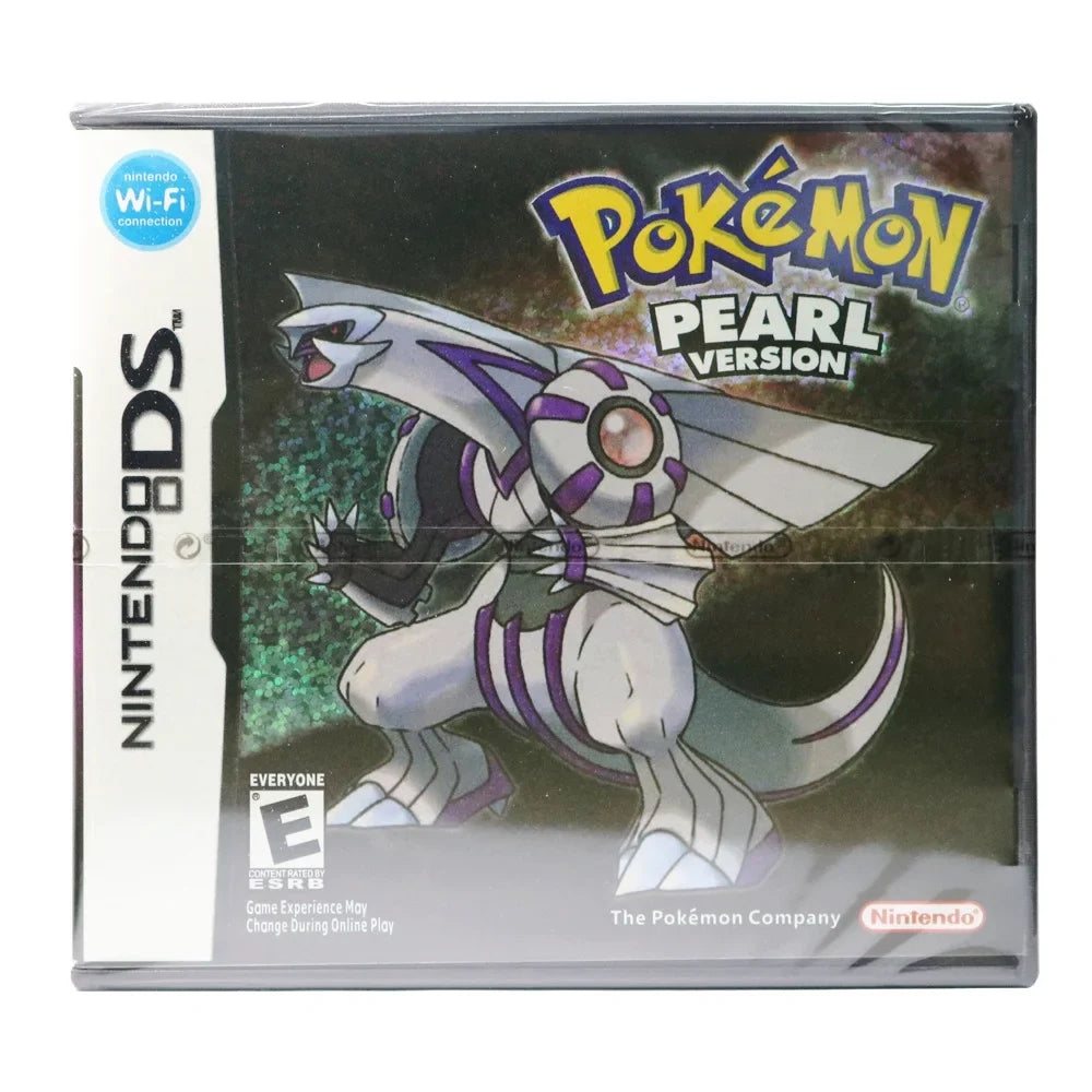Nintendo Pearl Pokemon Version DS Role-Playing Game Video