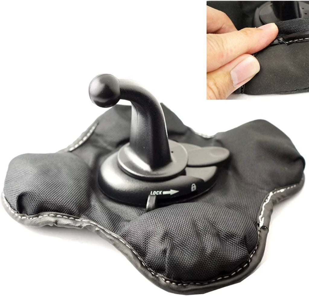 for Dashboard Mount Holder Driveassist - Friction DriveLuxe Nuvi NonSkid iSaddle Beanbag StreetPilot Dezl Portable RV Zumo for GPS Drive Navigator Mount Drivesmart Garmin Garmin Exclusive Friction