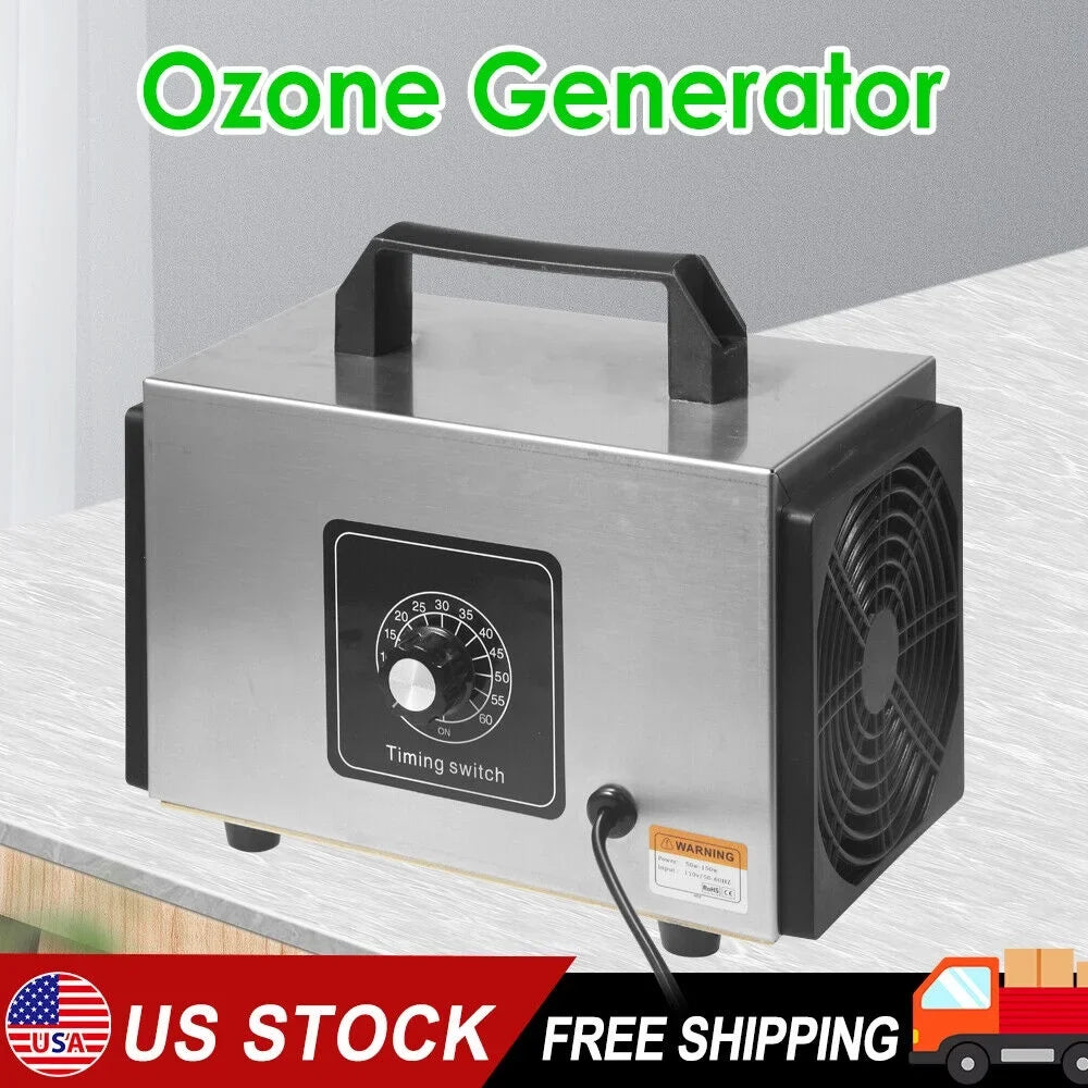Clean Ozone JahyShow - Home Commercial mg/h and for Fresh 32,000 Generator Air Ionizer