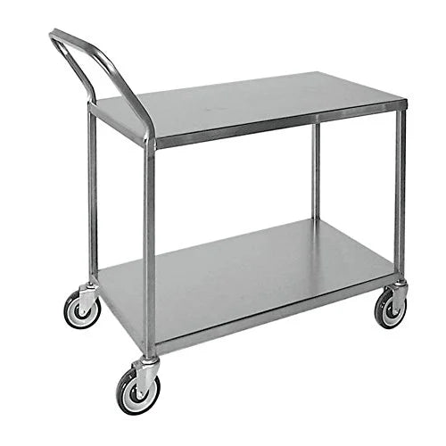 with - Steel L 41" x H Stainless Cart Handle x 41" Stock HUBERT® W 20" Loop